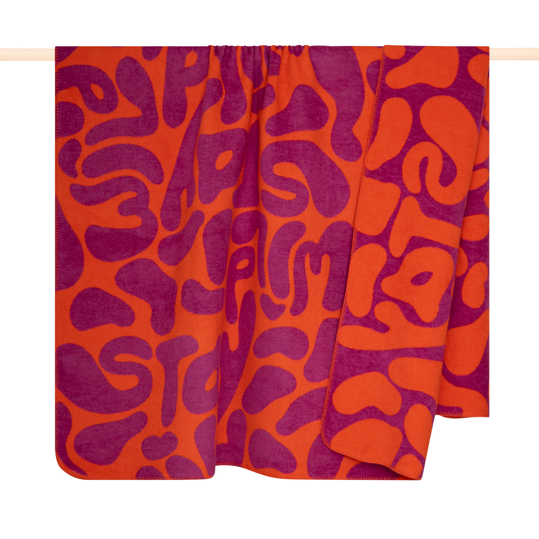 Pad Wohndecke Wild | pumpkin-fuchsia