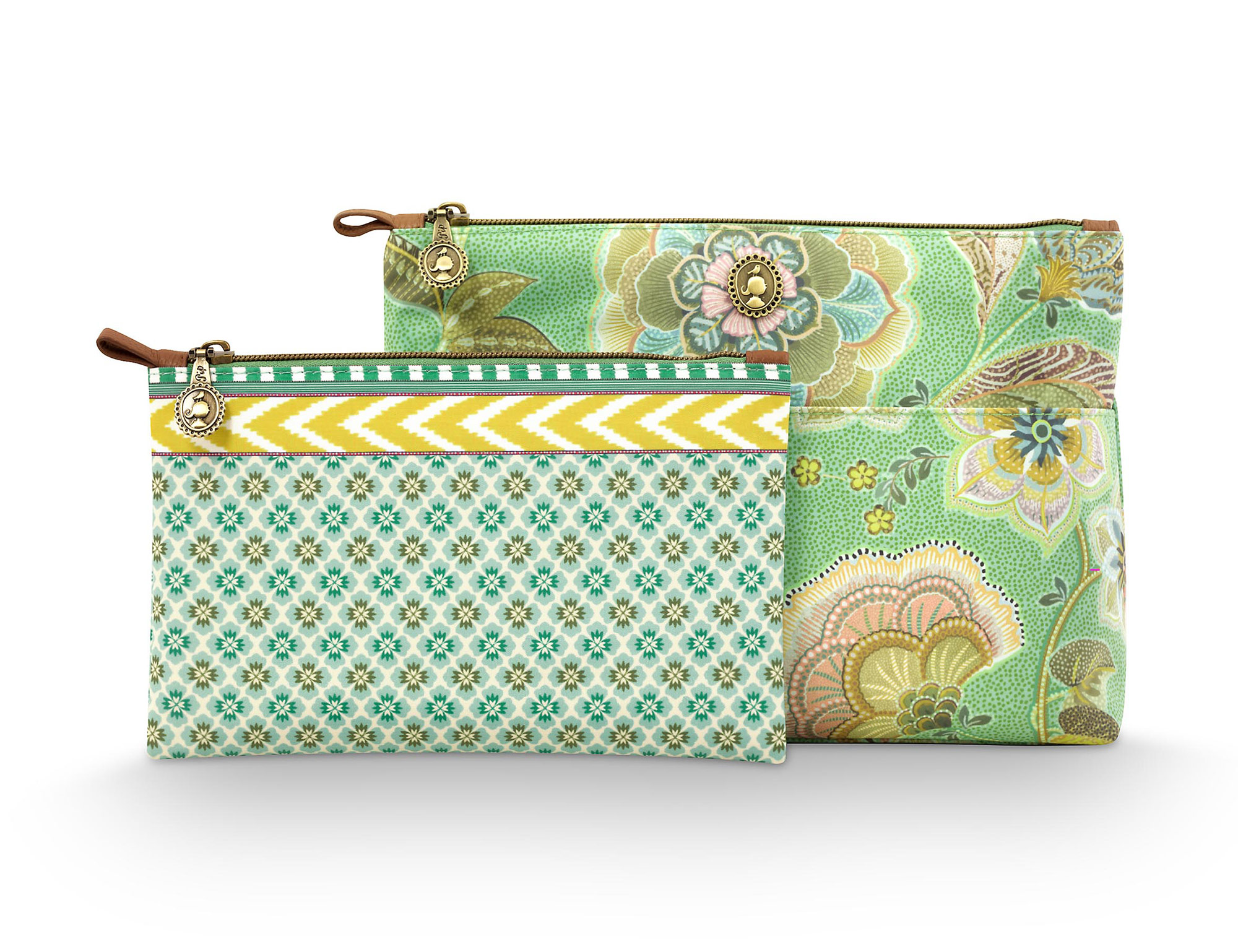 Pip Studio Kosmetiktasche Kombi Matata Caryn | grün