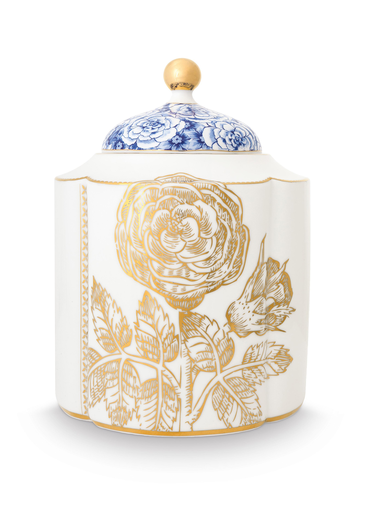 Pip Studio Vorratsdose medium Royal | white