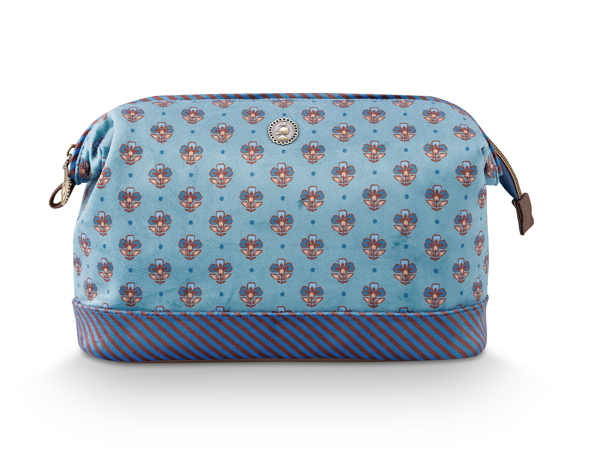 Pip Studio Kosmetiktasche Jaipur Flower | blau