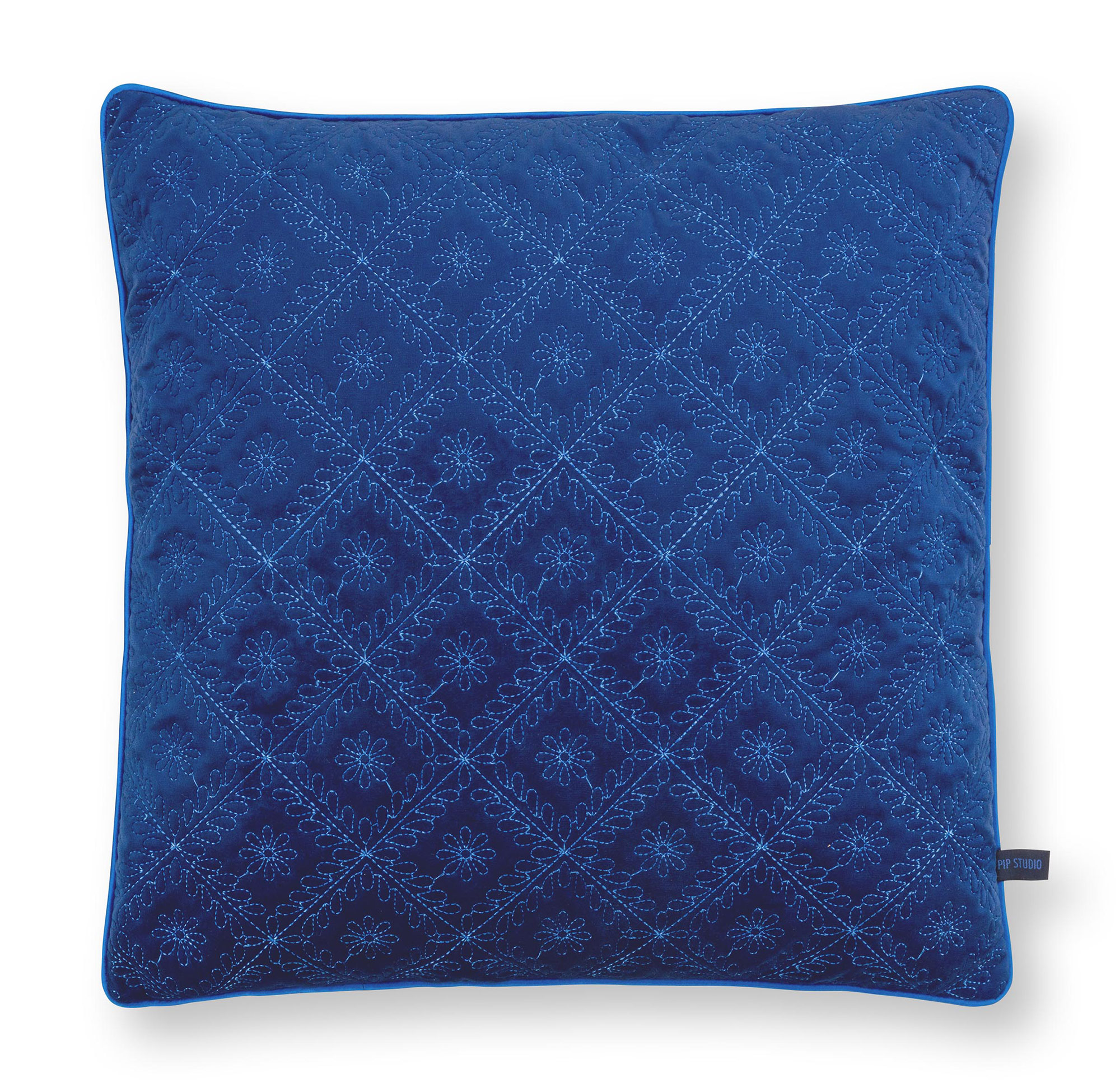 Pip Studio Kissen Quilted Daisy | blau
