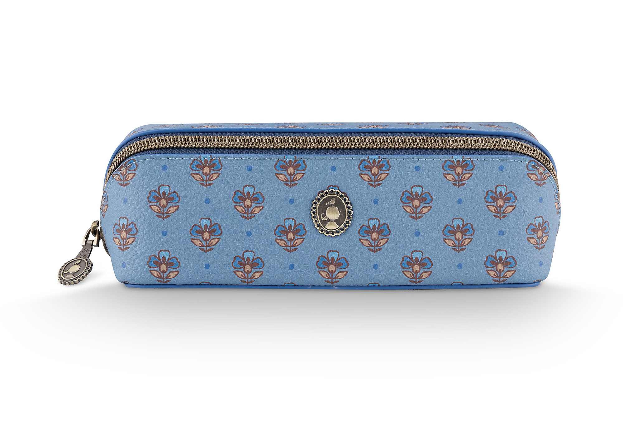 Pip Studio Kosmetiktasche Jaipur Flower | blau