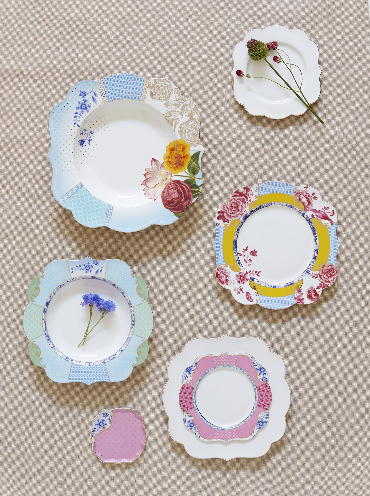 Pip Studio Frühstücksteller Royal | multi