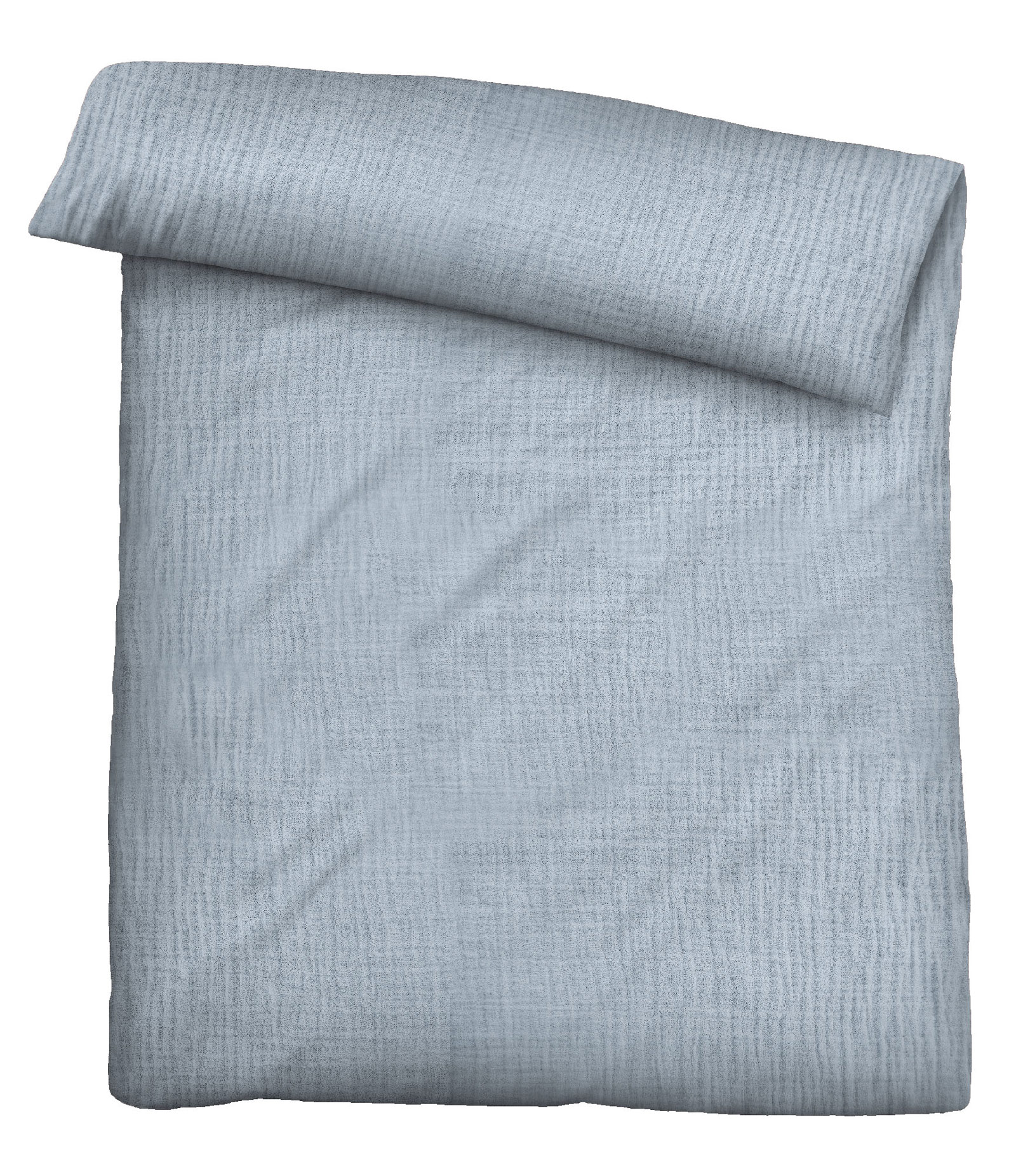 Biberna Musselin-Bettwäsche 0480500 | 220 Taubenblau