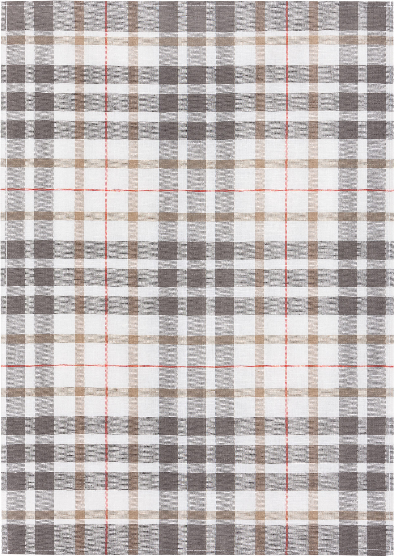 Kracht HL Küchentuch gewebt BLOCKSTREIFEN | 17 Anthrazit