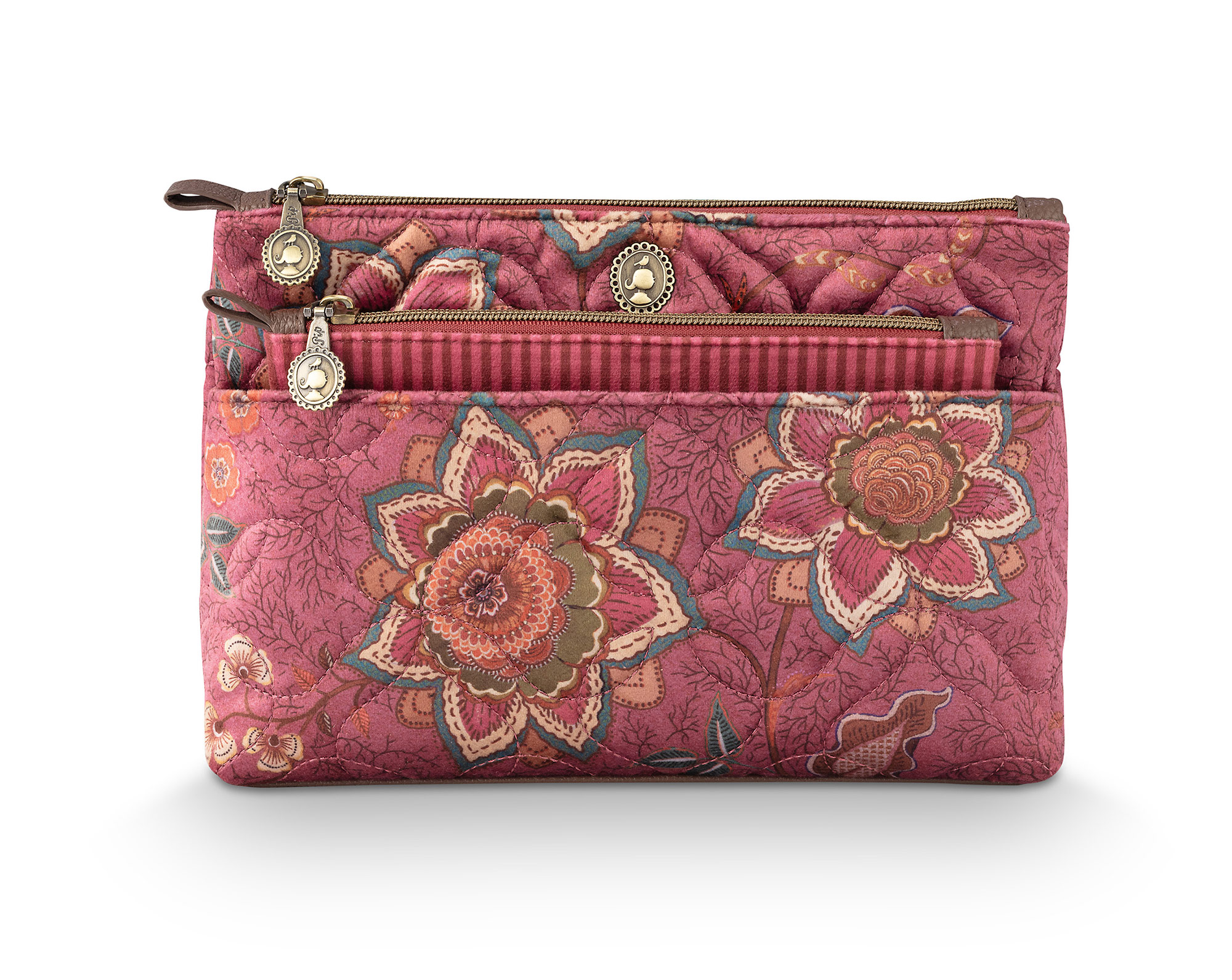 Pip Studio Kosmetiktasche Mumbai Morning | pink
