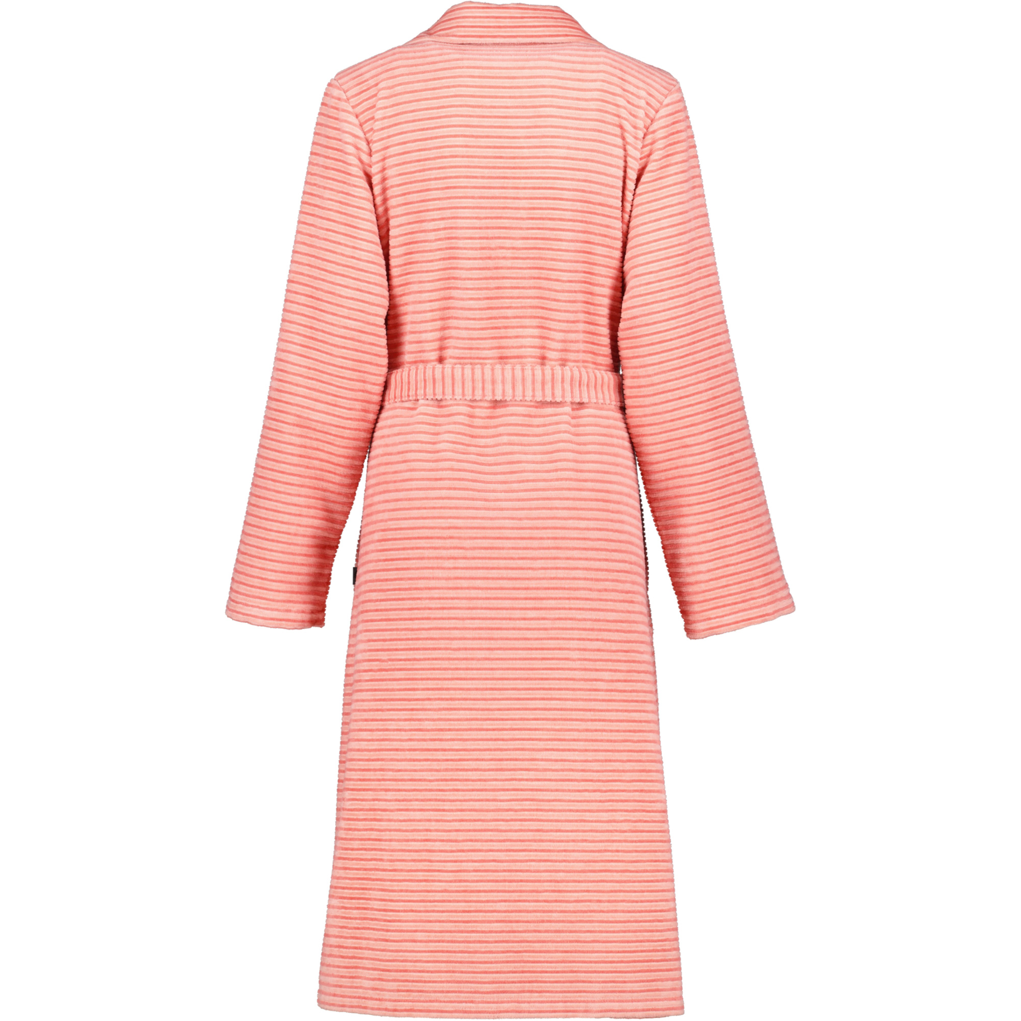 Cawö Damen Zipper-Bademantel extraleicht 5317 | 22 koralle