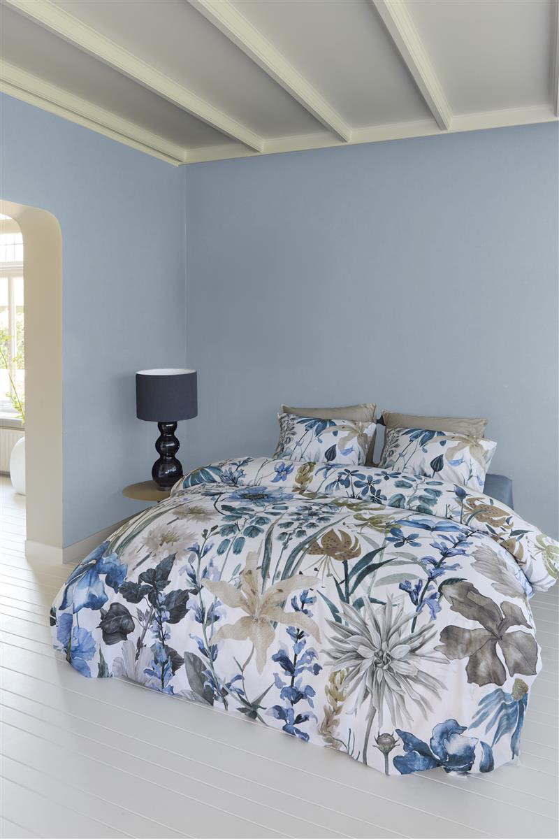 Beddinghouse Baumwoll-Bettwäsche Sybil | Blau