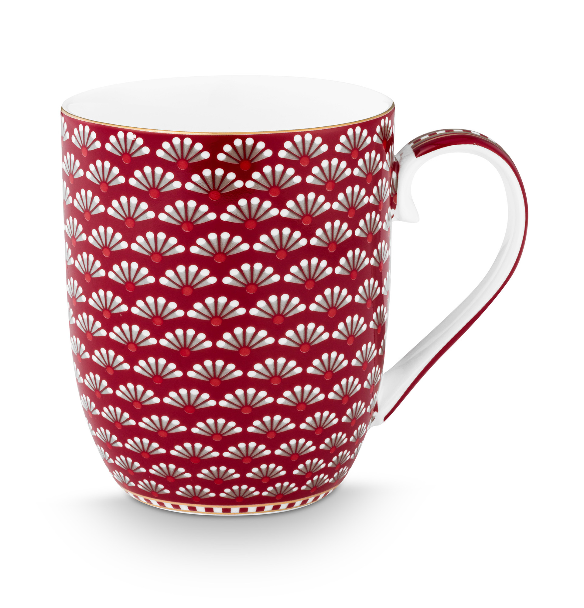 Pip Studio Becher klein Blooming Tales | Dark Red