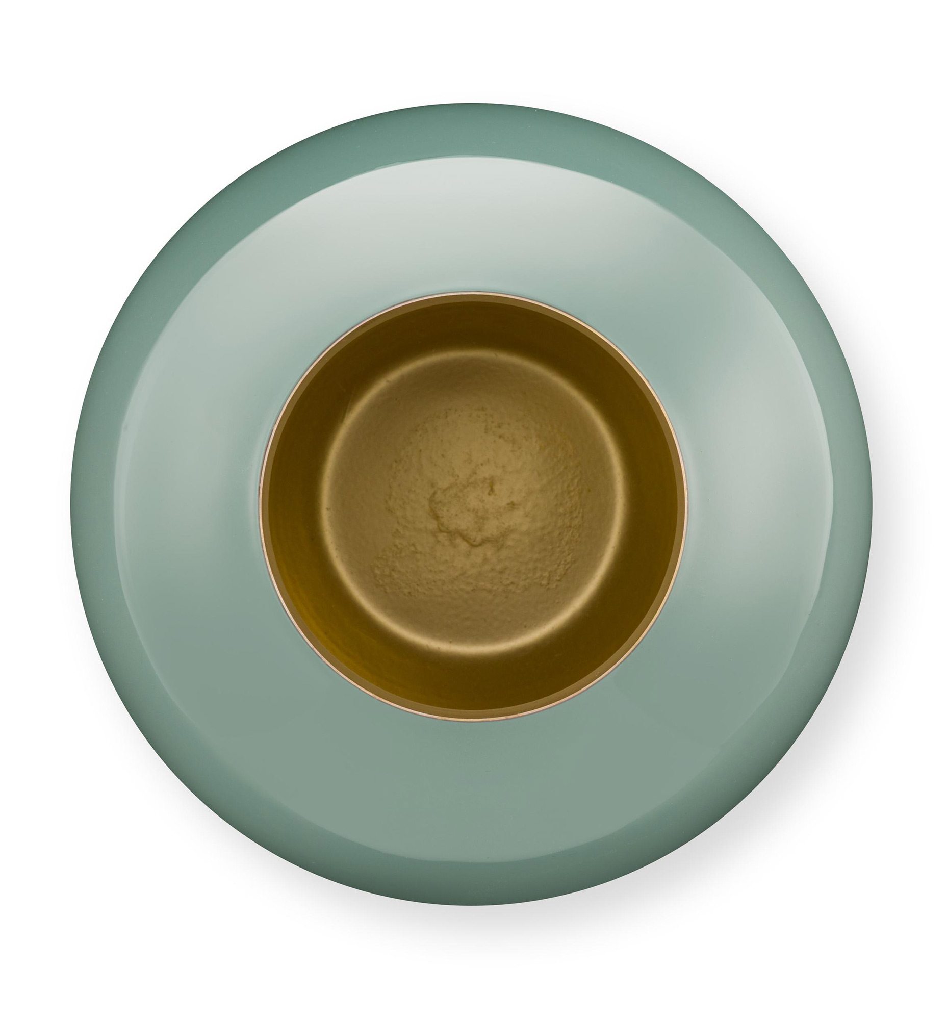 Pip Studio Metall Vase  | Mid Green