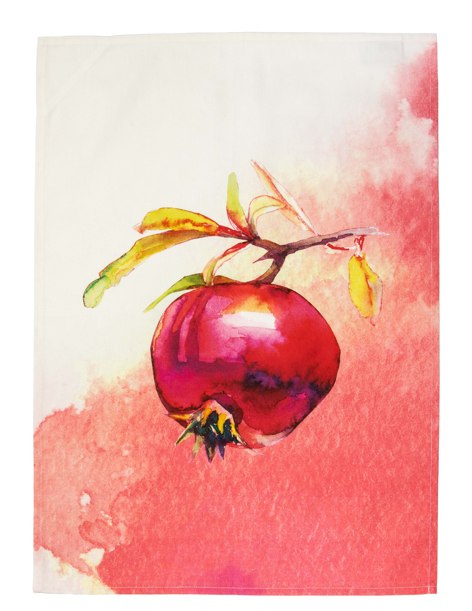 Pichler Geschirrtuch GRANATAPFEL | rot