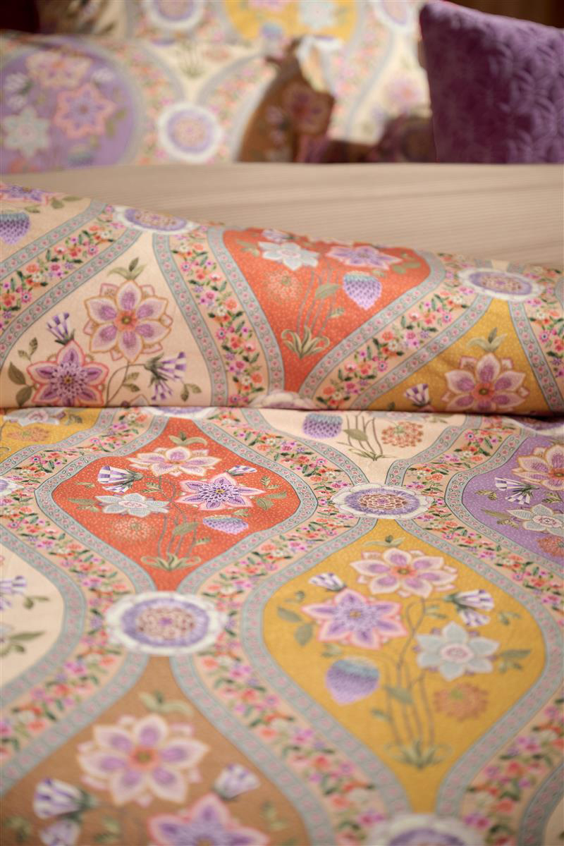 Pip Studio Perkalbettwäsche Ornamento Ramo | Multi