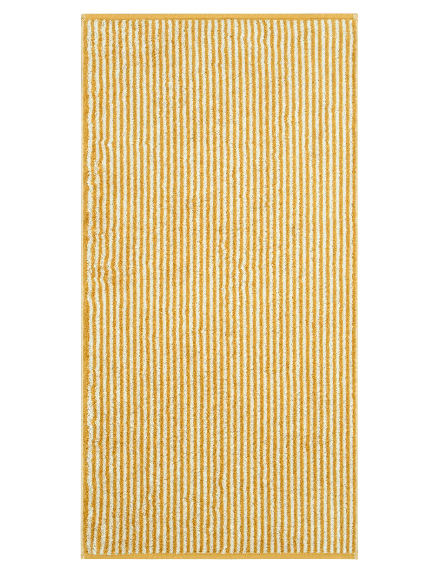 Cawö Handtuch Luxury Home Two-Tone Stripe 480 | 53 gold