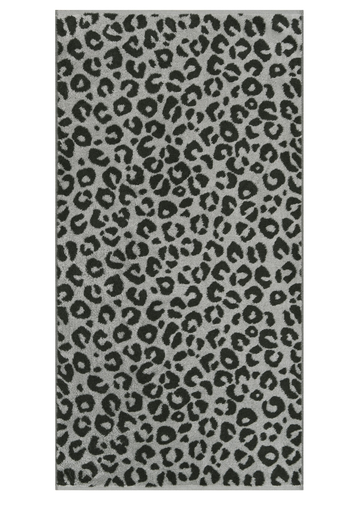 Cawö Handtuch Two-Tone Leo | 73 basalt