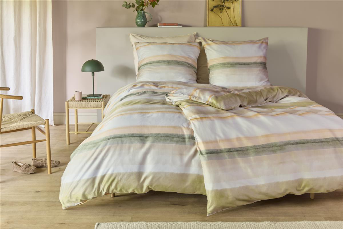 Beddinghouse Satin-Bettwäsche Emelia | Grün