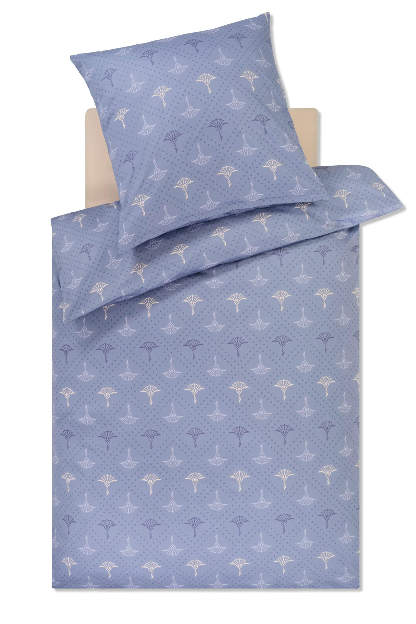 JOOP! Satin Bettwäsche Cornflower Charm | 2 Ocean