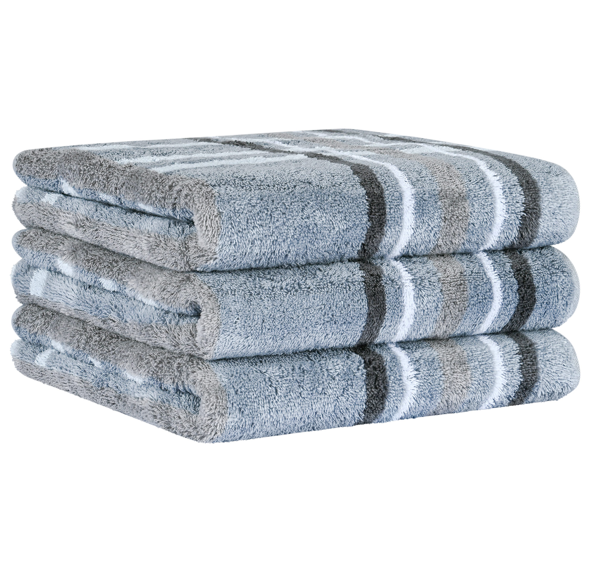 Cawö Duschtuch Noblesse Check 1089 | 11 nordic blue