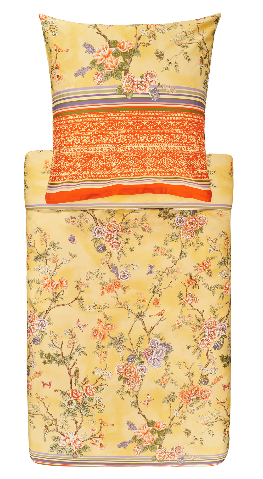 Bassetti Satin Bettwäsche PALLANZA | Y1 Gelb