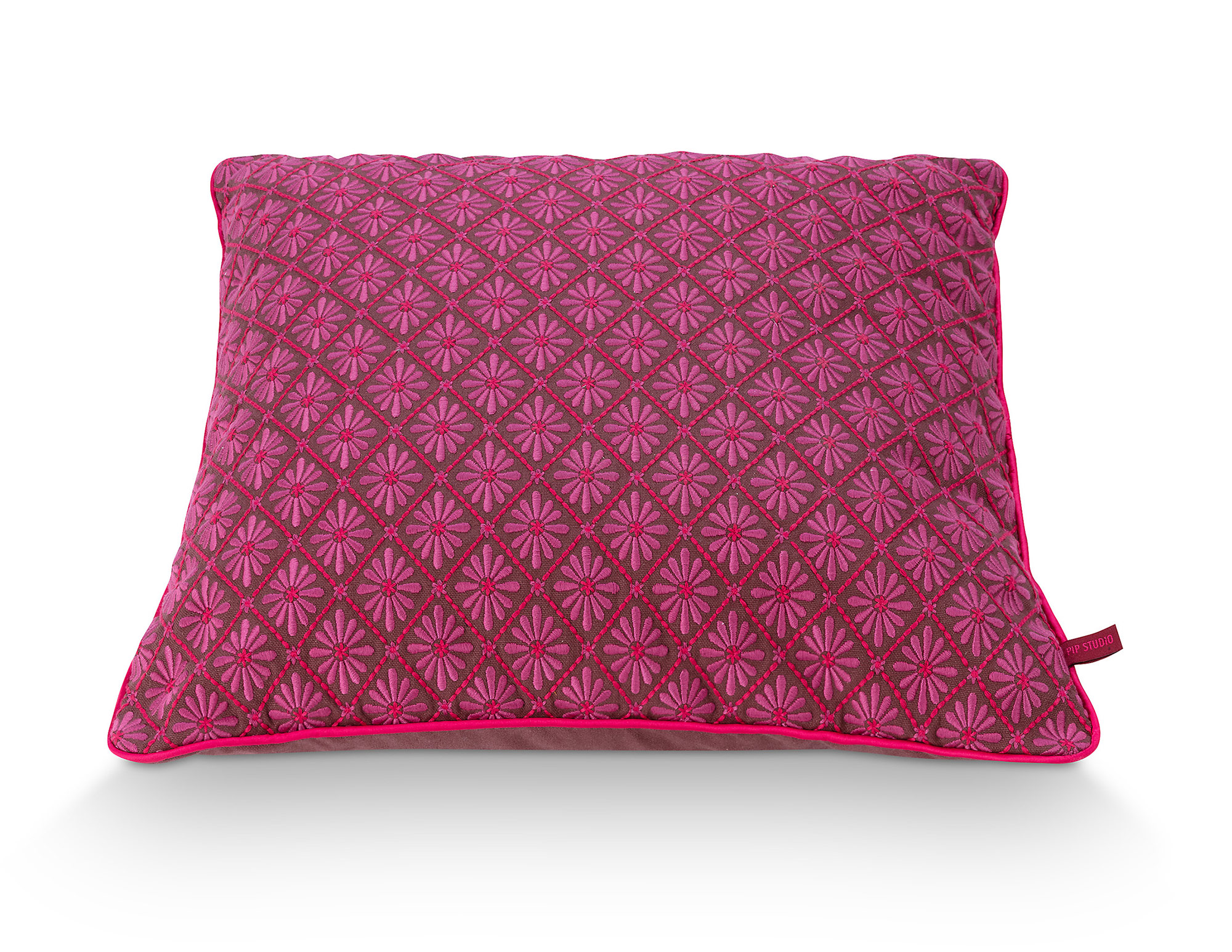 Pip Studio Zierkissen Giyani Embroidery | pink