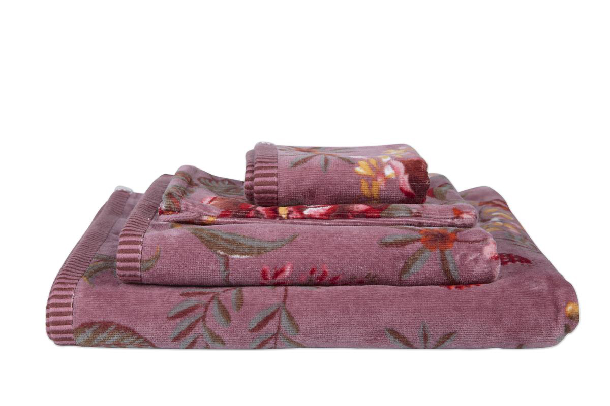Pip Studio Handtuch Secret Garden | Mauve