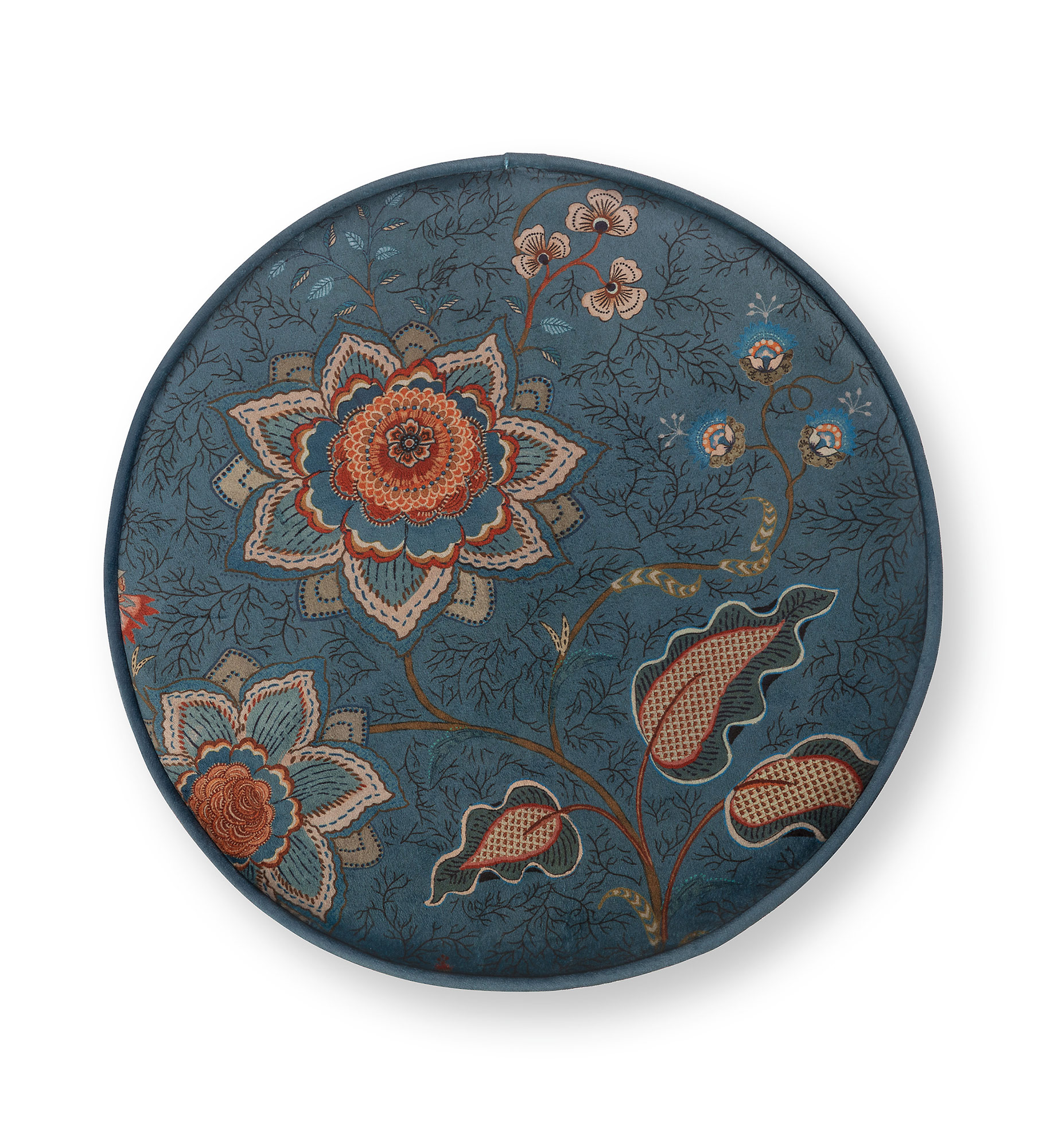 Pip Studio Pouf Sitzpouf Mumbai Morning | blau