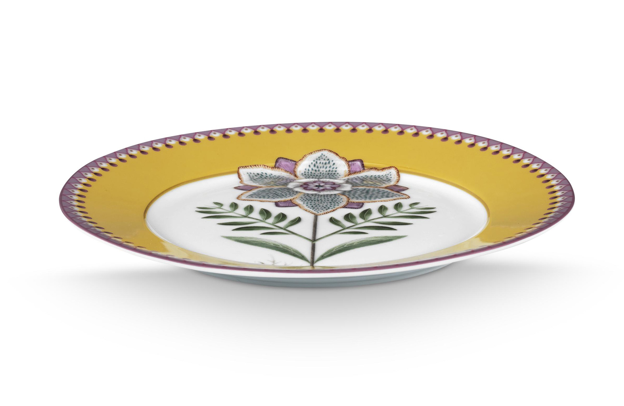 Pip Studio Frühstücksteller Lily & Lotus | Yellow