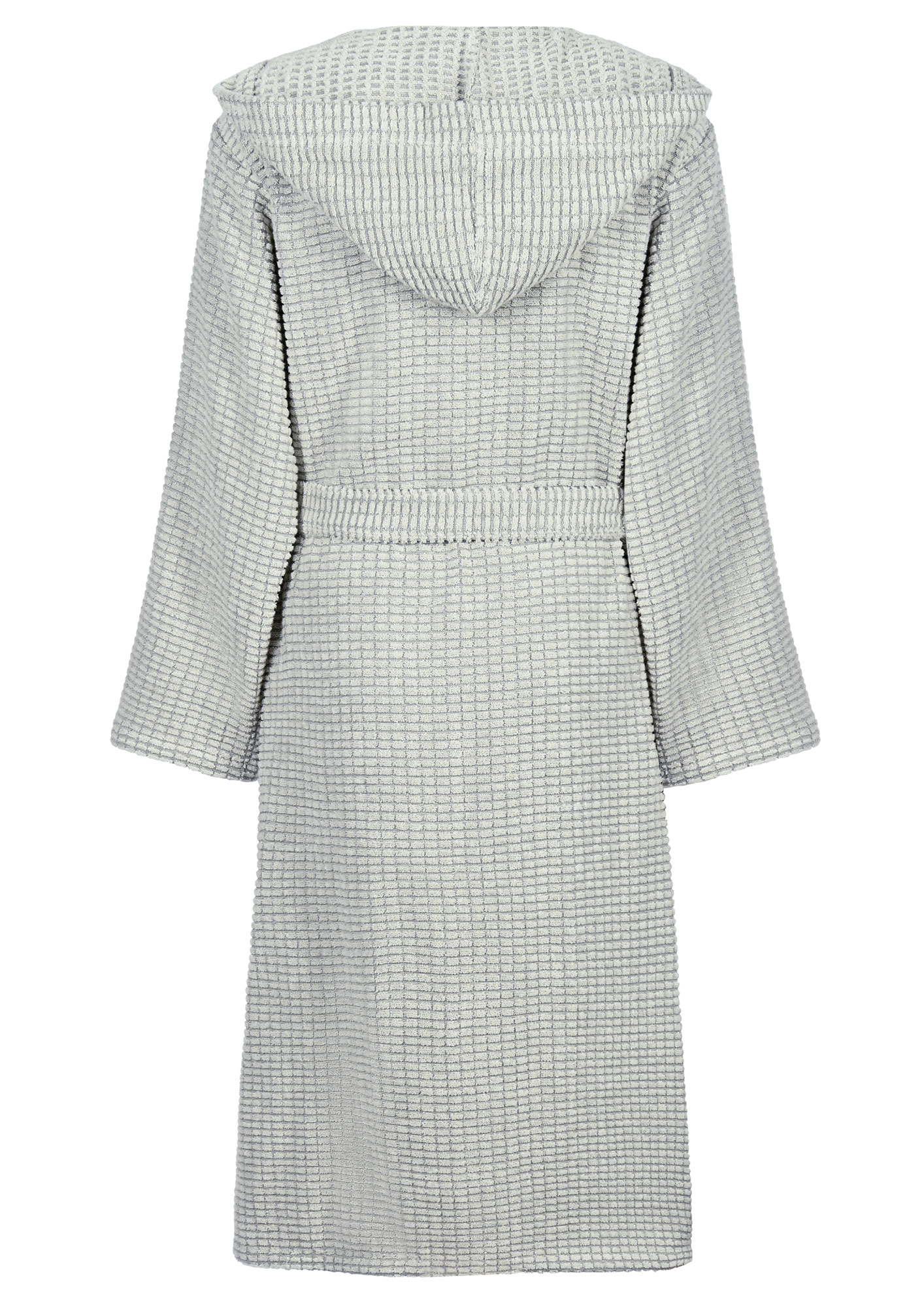 Cawö Damen Kapuze-Bademantel extraleicht  6137 | 34 natur-zi