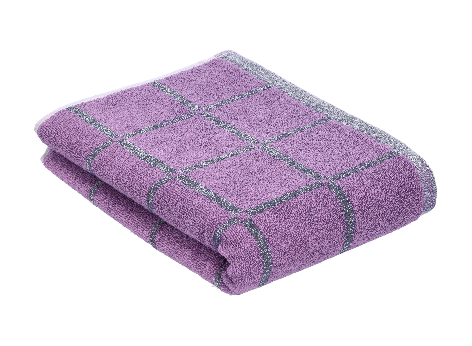 Esprit Duschtuch Melange Cube 9611 | 0003 Dark Lilac