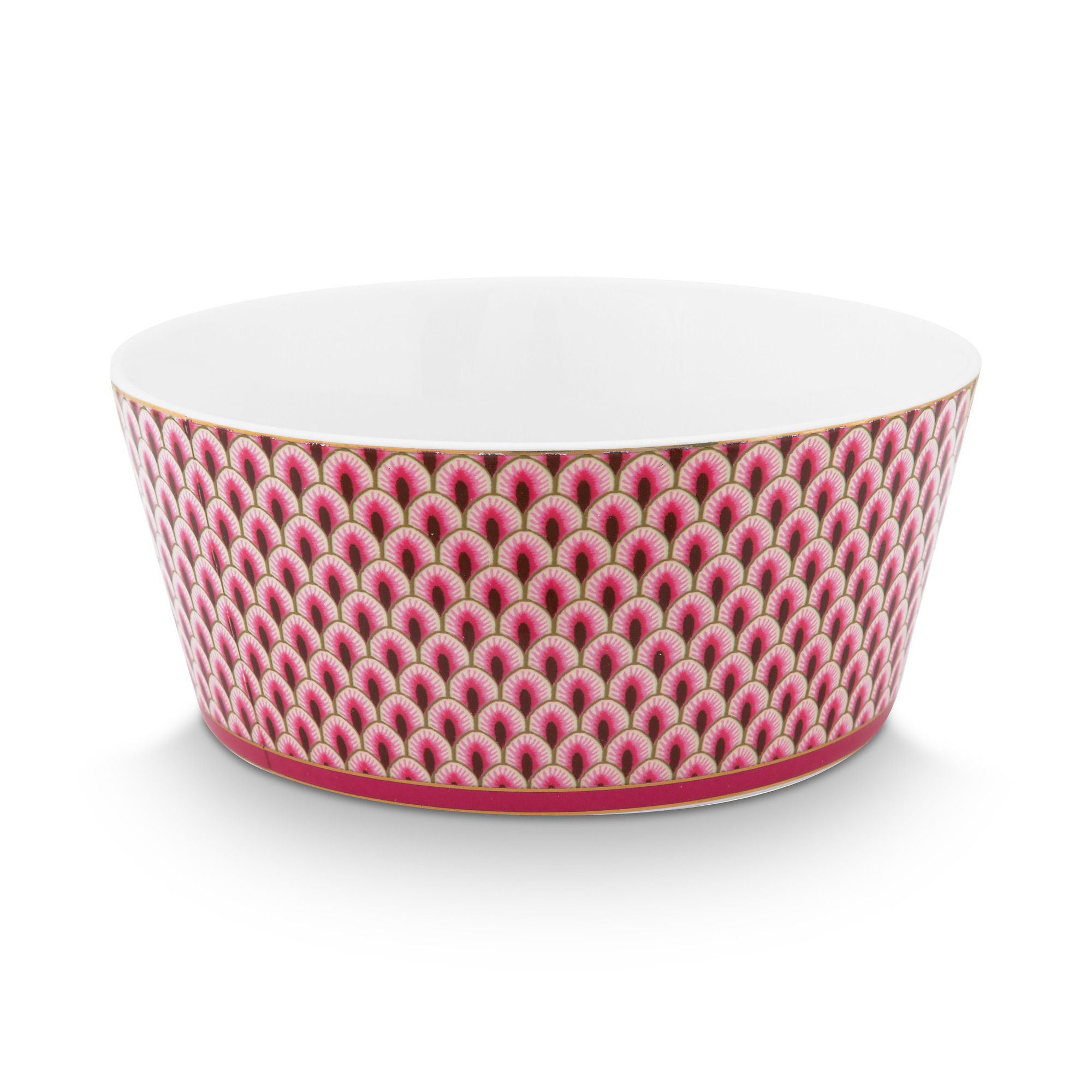 Pip Studio Geschenkset Schüsseln Flower Festival | Dunkelpin