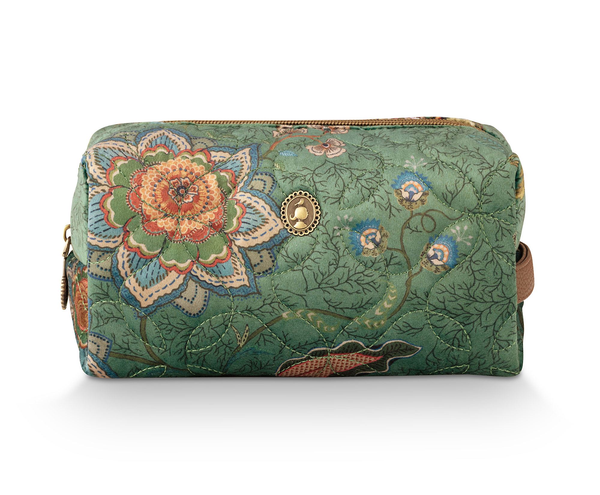 Pip Studio Kosmetiktasche Mumbai Morning | grün