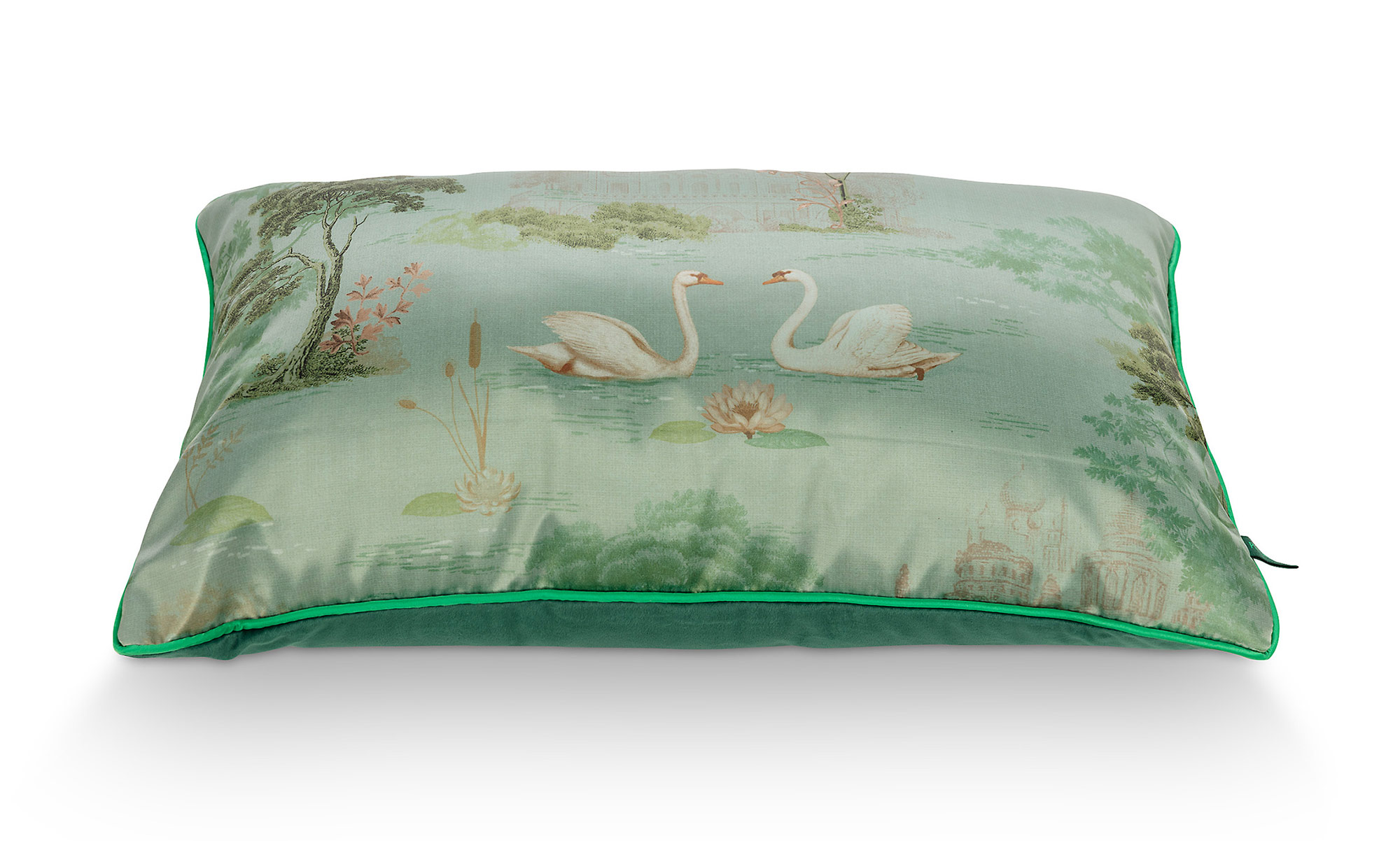 Pip Studio Zierkissen Darjeeling Days | grün