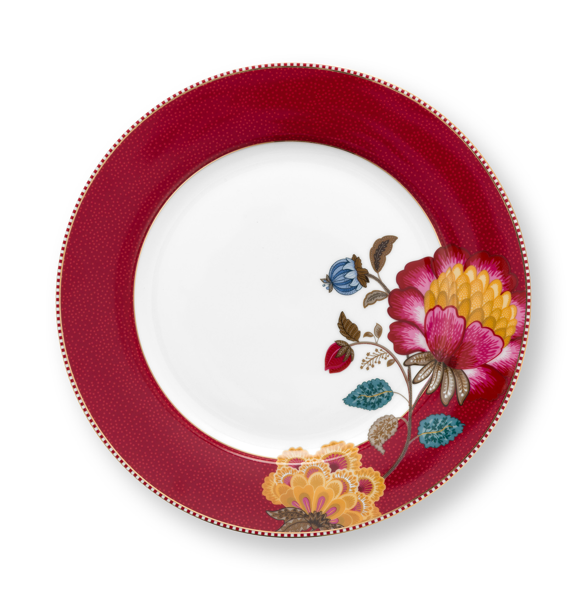 Pip Studio Etagere Kuchenständer Blooming Tales | Dark Red