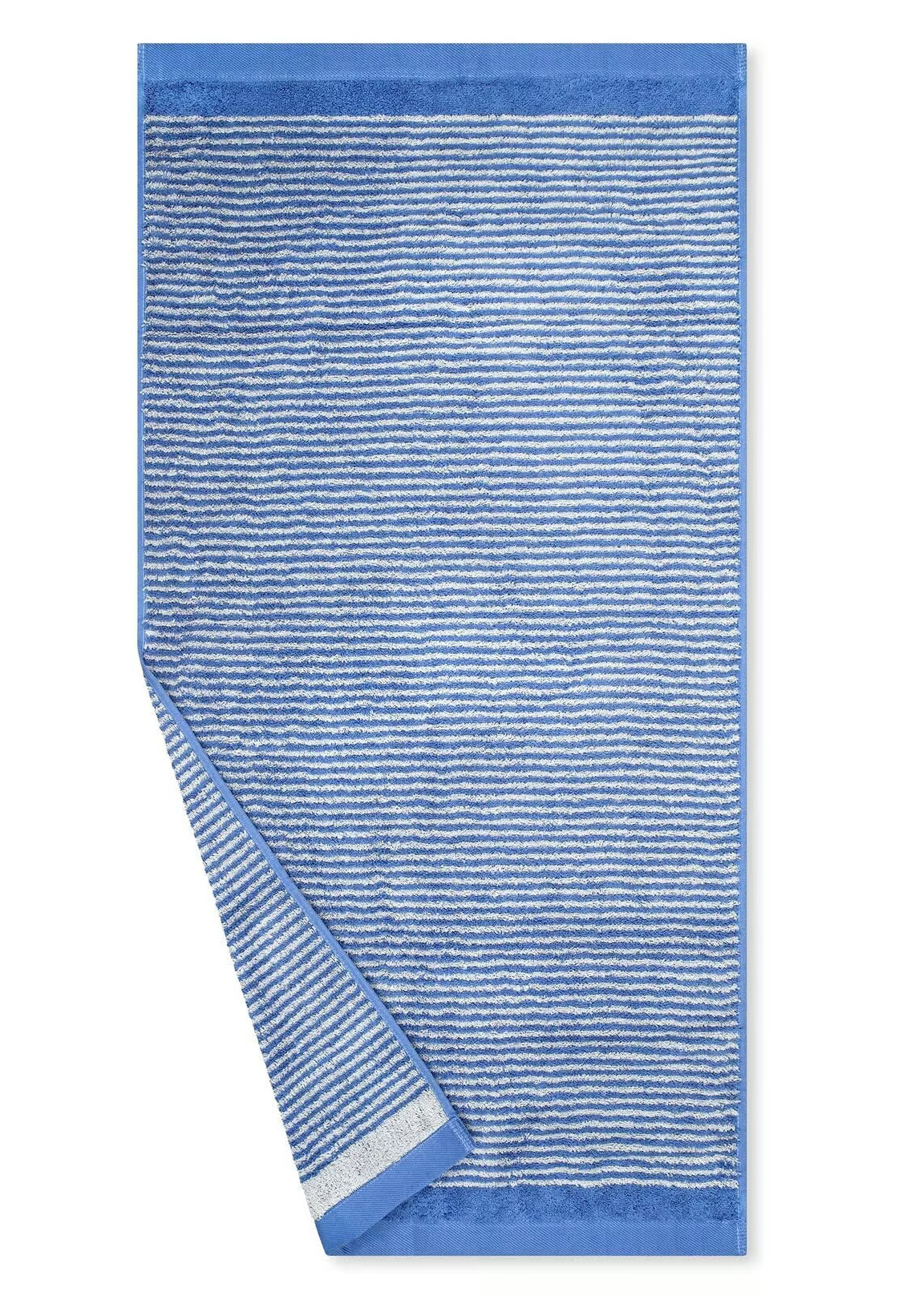 Ross Handtuch Schmaler Querstreifen 4840 | 23 Kornblumenblau