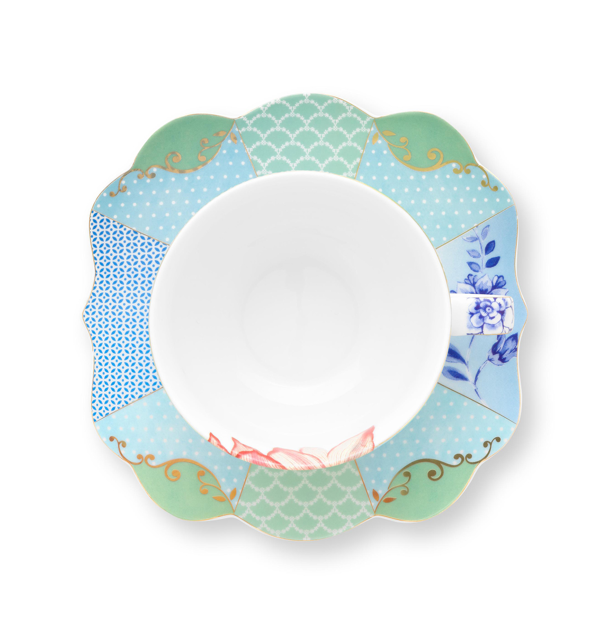 Pip Studio Tasse & Untertasse Royal | multi