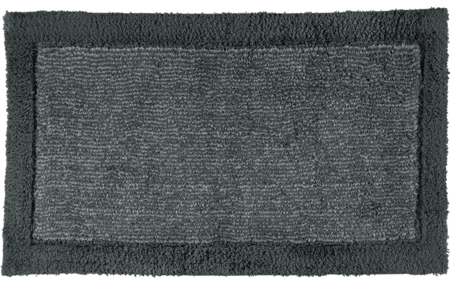 Cawö Badteppich Luxury Home Two Tone 590 | 77 Schiefer