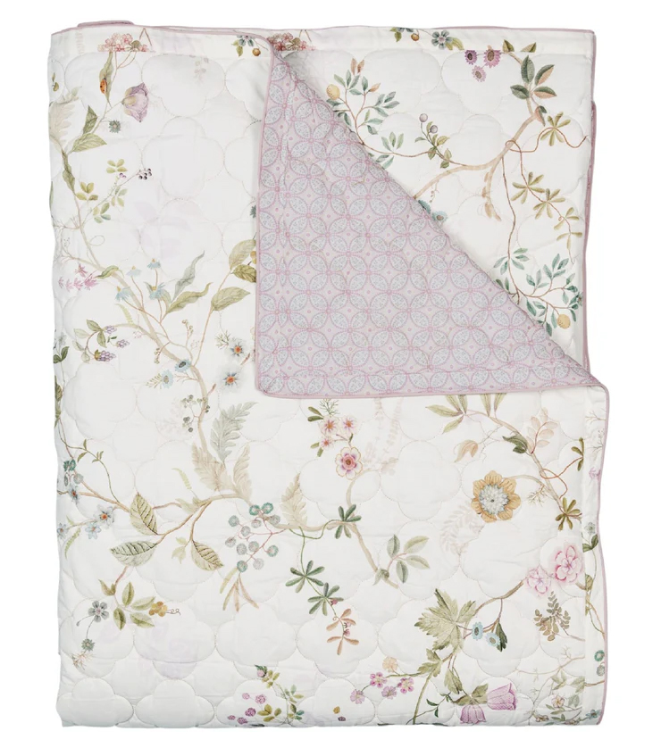 Pip Studio Tagesdecke Quilt Bustani | weiss
