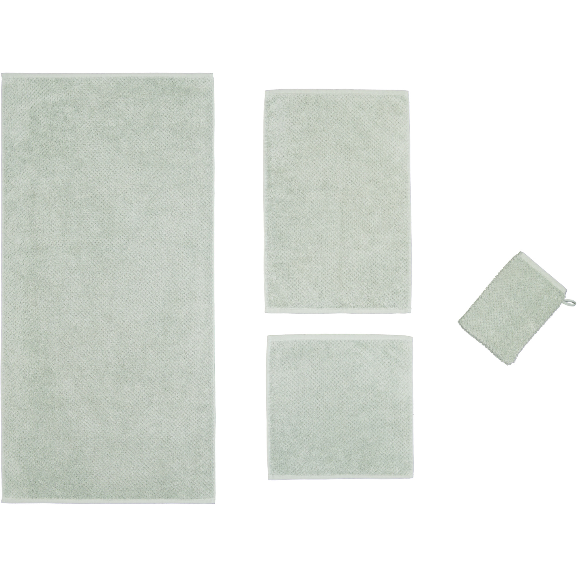 Cawö Handtuch  Pure 6500 | 450 Eukalyptus