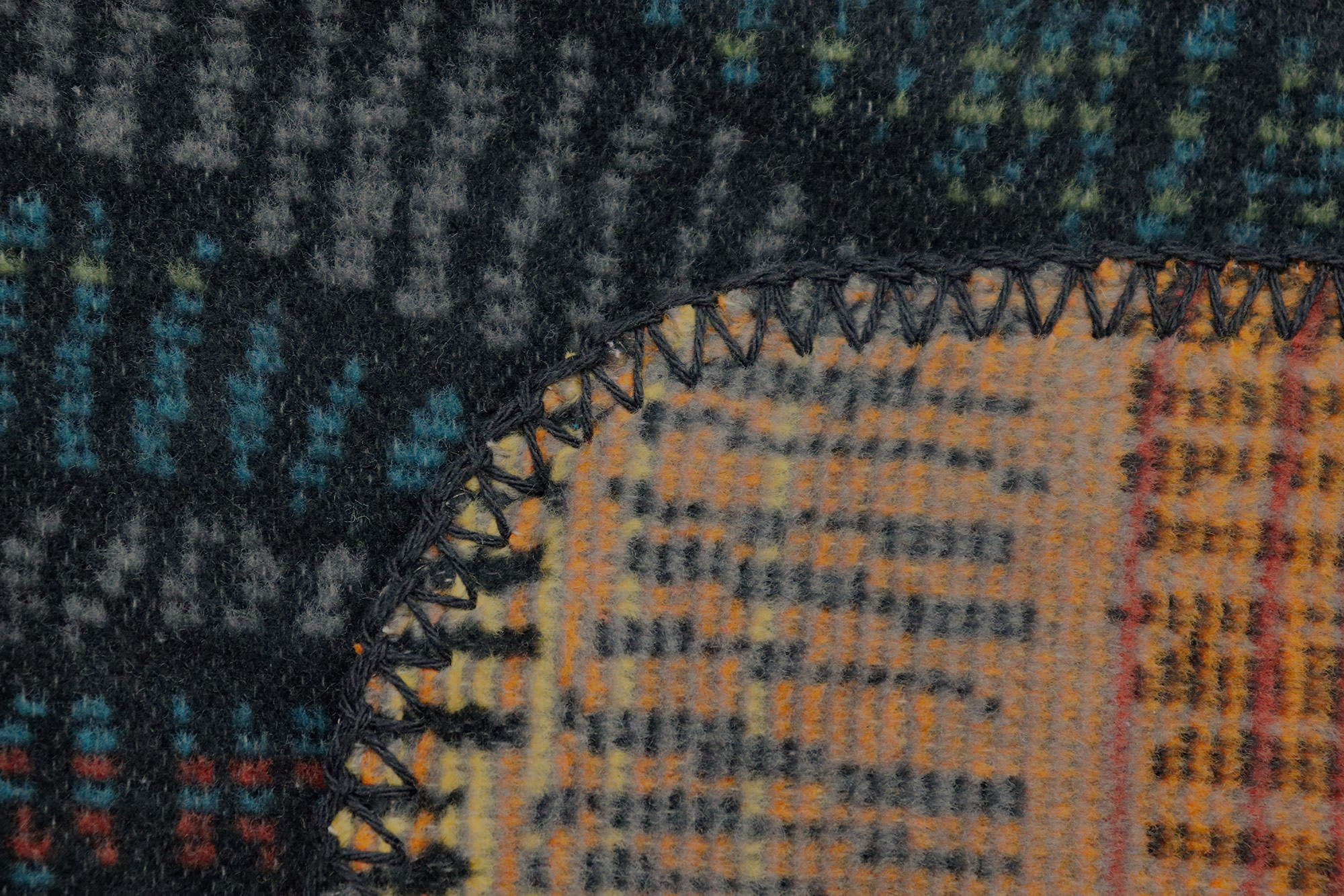 Biederlack Plaid / Decke Vivid Waves