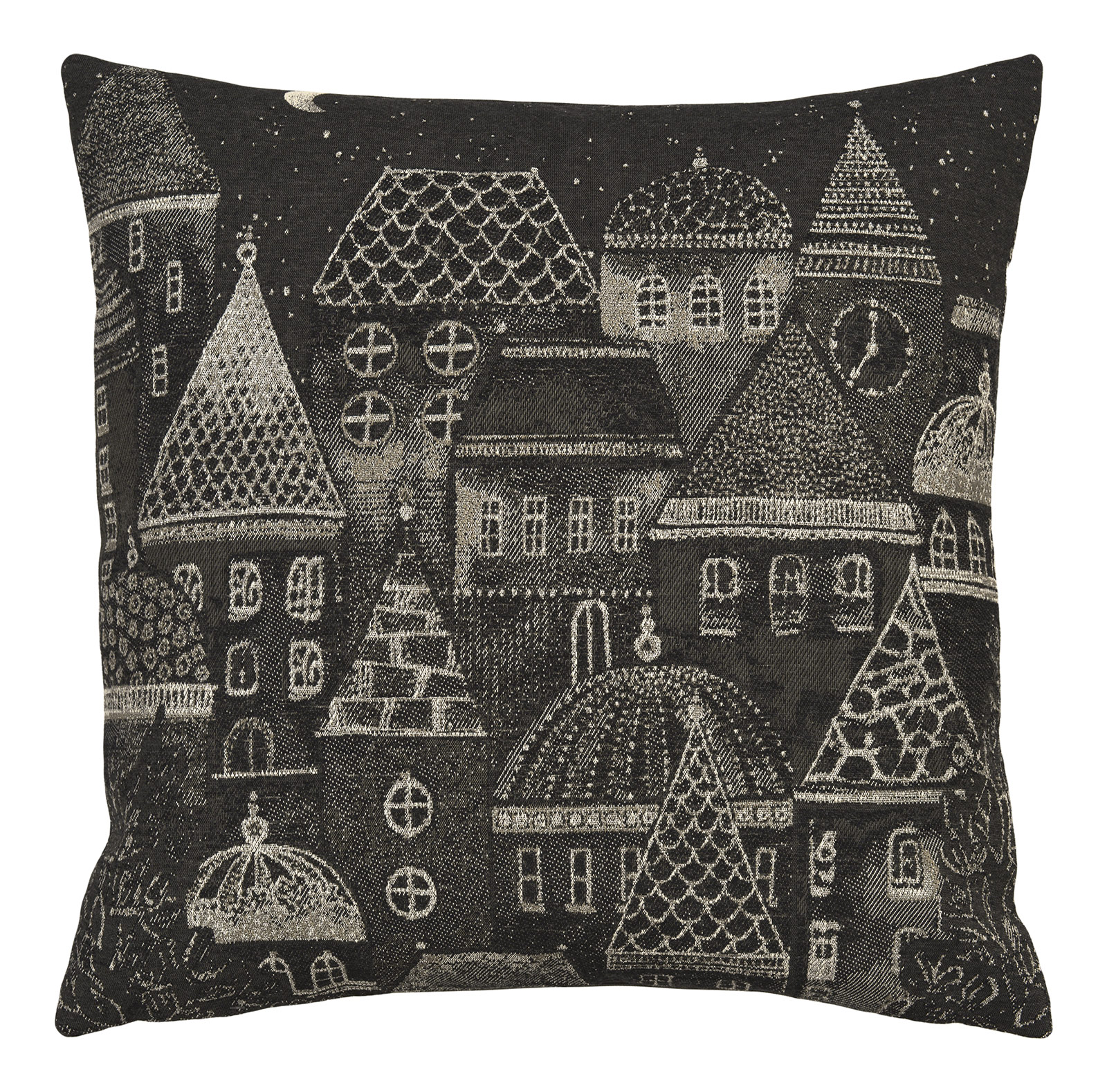 Sander Kissenhülle Notte Santa | 34 anthra