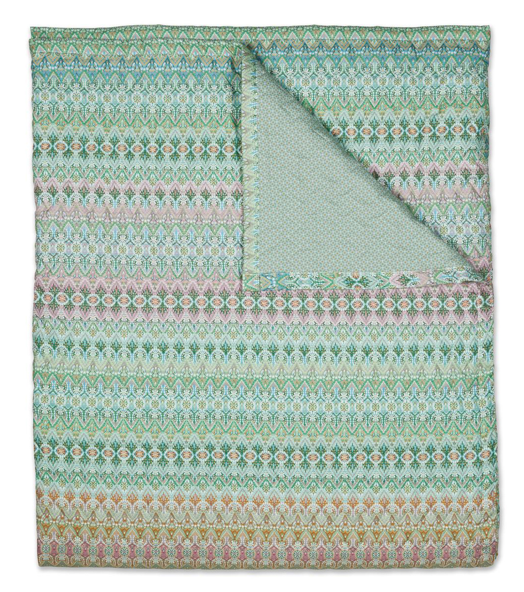 Pip Studio Tagesdecke Quilt Ashanti | grün