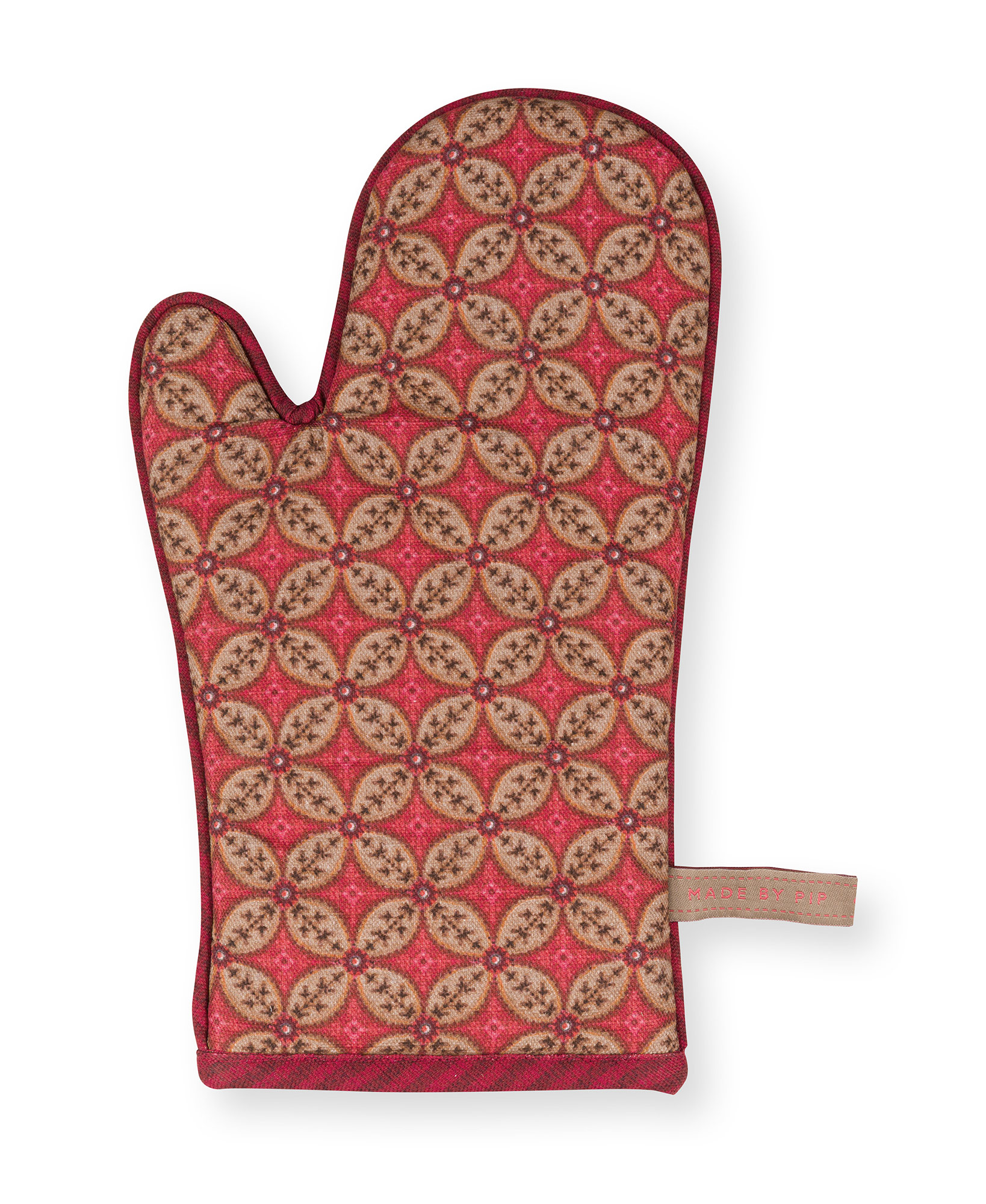 Pip Studio Topfhandschuh Blooming Tales | Dark Red
