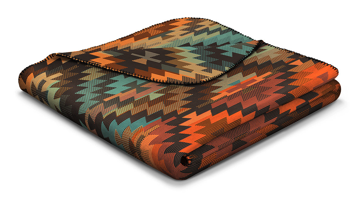 Biederlack Plaid / Decke Nomad Glow