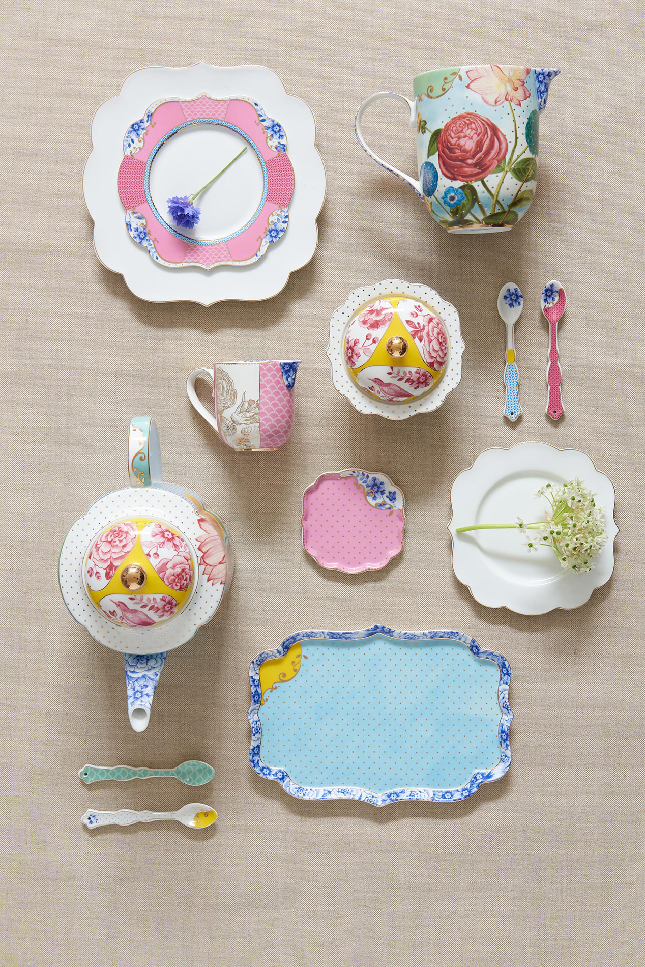 Pip Studio Zuckerdose Royal | multi