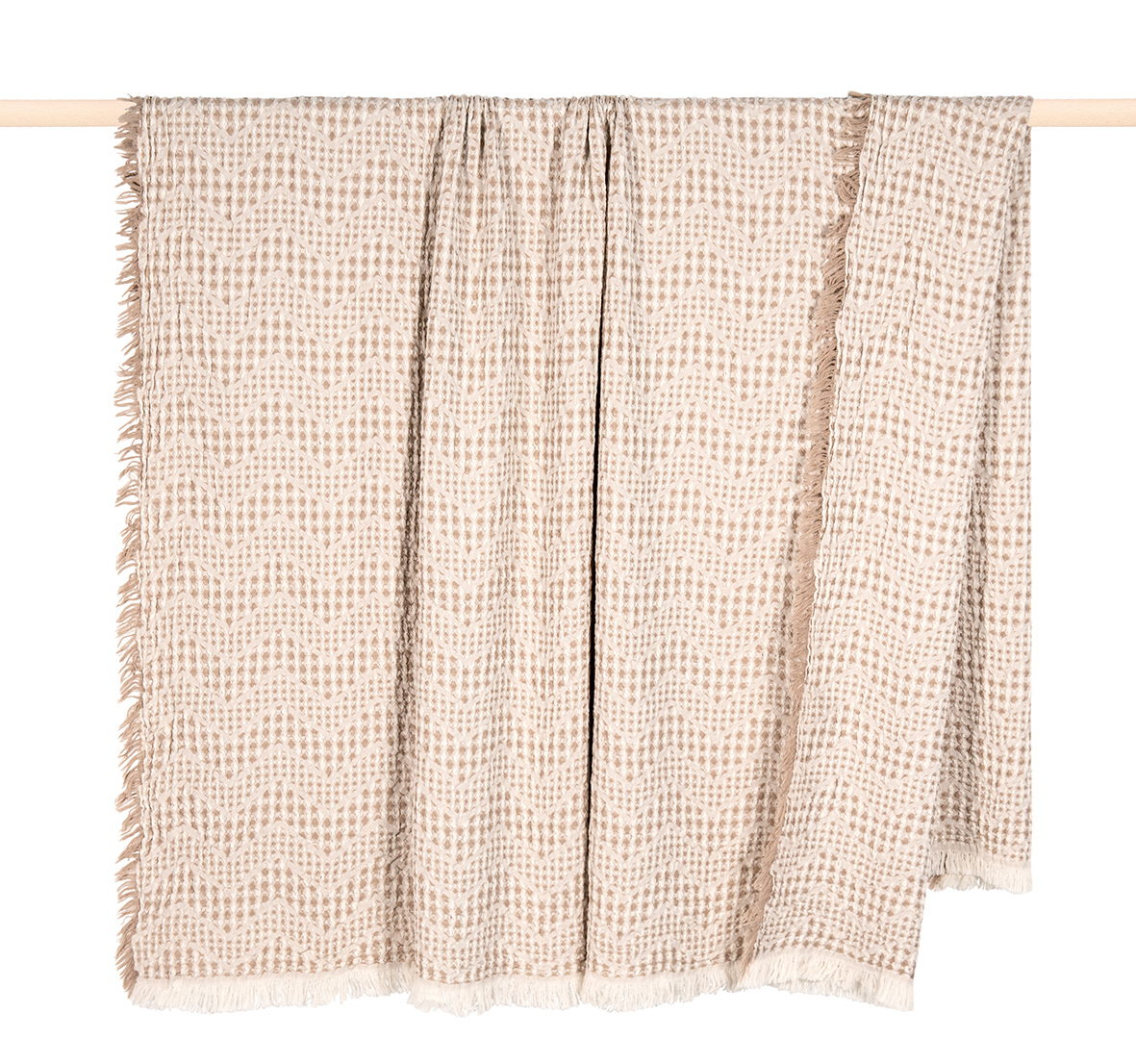 Pad Wohndecke Waffle | sand