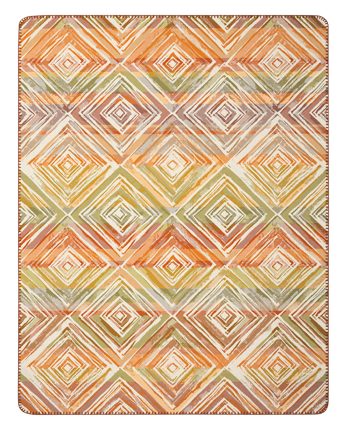 Biederlack Wohndecke Sunset Diamonds