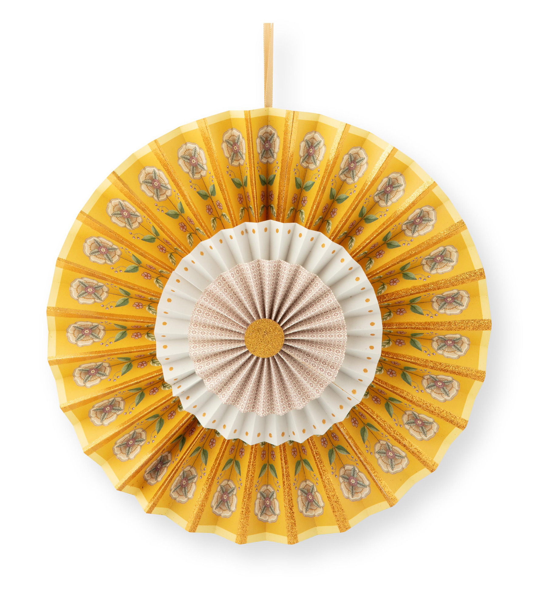 Pip Studio Papierfächer  Lily & Lotus | Yellow