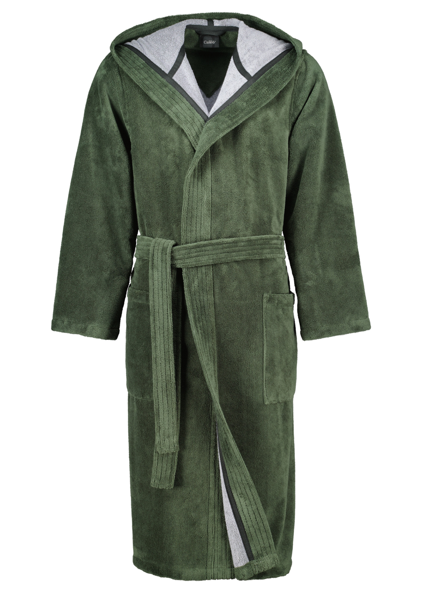 Cawö Herren Kapuze-Bademantel  843 | 47 field