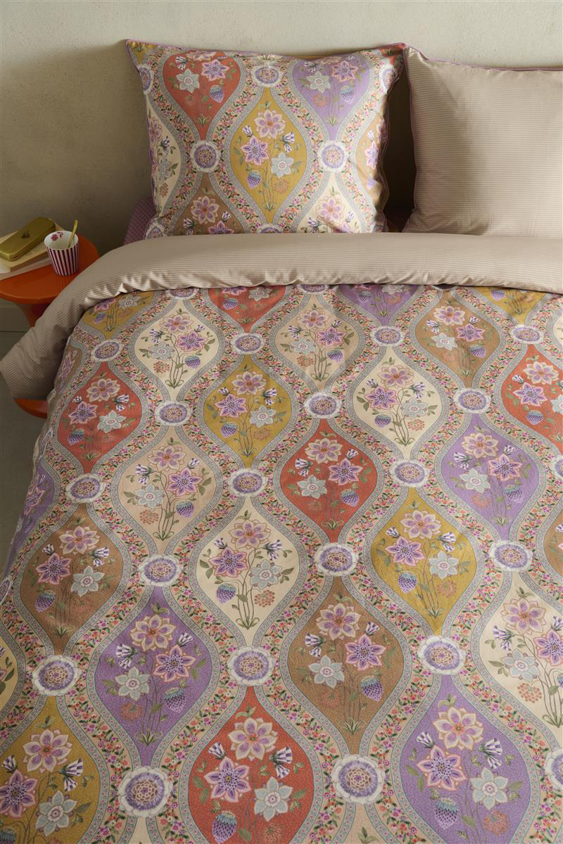 Pip Studio Perkalbettwäsche Ornamento Ramo | Multi