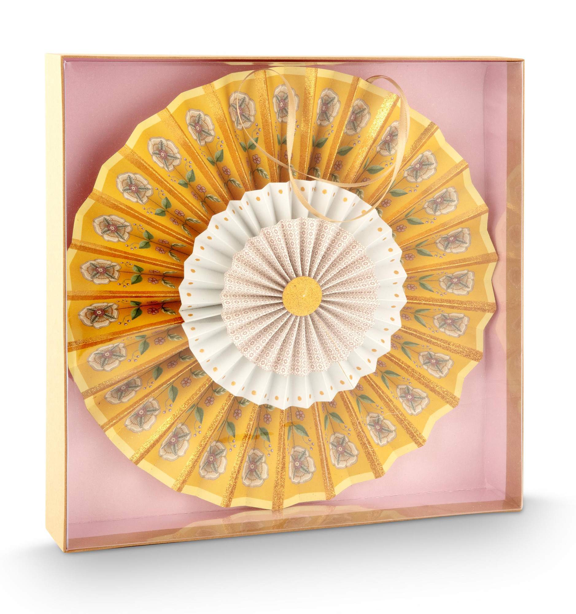 Pip Studio Papierfächer  Lily & Lotus | Yellow