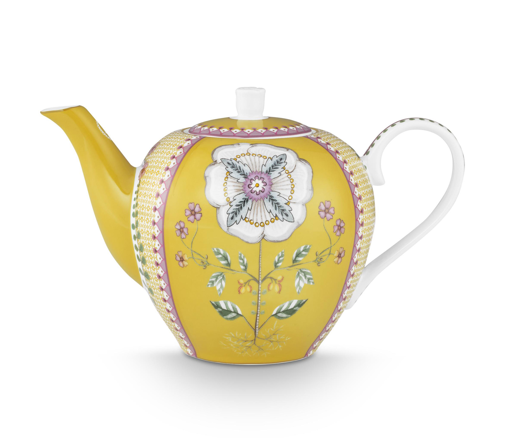 Pip Studio Teekanne gross Lily & Lotus | Yellow